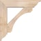 Ekena Millwork Legacy Traditional Smooth Bracket w/ Offset Brace, Douglas Fir, 7 1/2"W x 32"D x 32"H BKT0806X32X32LEC01SDF - alternate 3